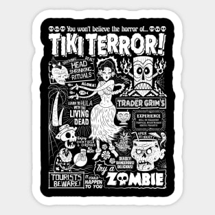 Tiki Terror! Sticker
